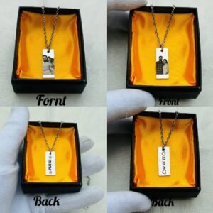 Custom Photo Engraved Pendant